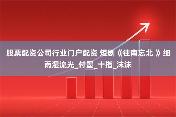 股票配资公司行业门户配资 短剧《往南忘北 》细雨湿流光_付墨_十指_沫沫