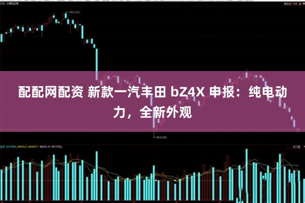 配配网配资 新款一汽丰田 bZ4X 申报:纯电动力,全新外观